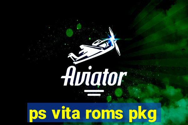 ps vita roms pkg